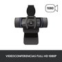 Logitech C920s HD Pro Webcam, Full HD 1080p, Noir