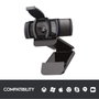 Logitech C920s HD Pro Webcam, Full HD 1080p, Noir