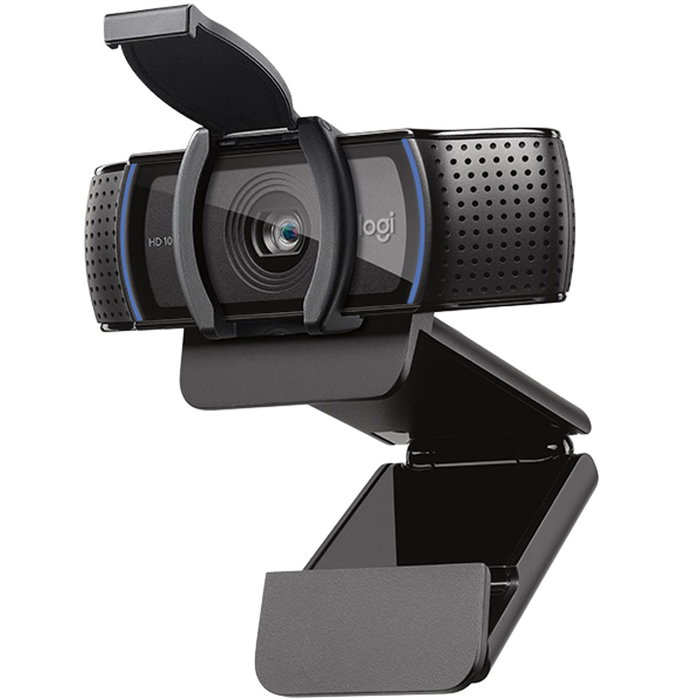 Logitech Webcam C920S Pro Full HD 1080p 30Fps avec micro stéréo et correction d'éclairage HD