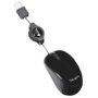 Targus Souris Blue Trace Compacte, 1000 DPI, USB-A, Fil 0,76m, Noir, Ambidextre