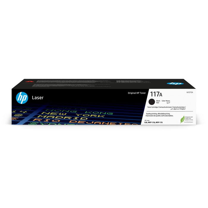 HP 117A W2070A Cartouche de Toner Noir