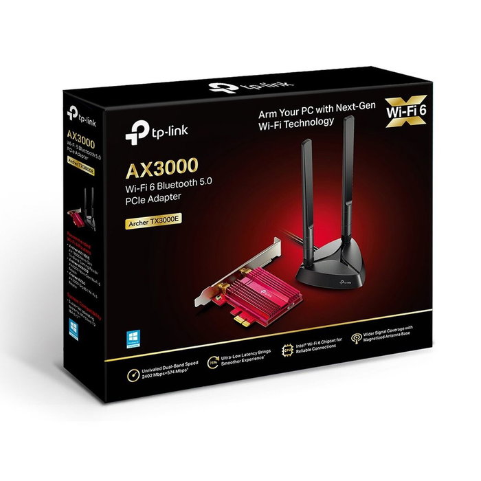 TP-Link Archer TX3000E Wi-Fi 6 et Bluetooth 5.0