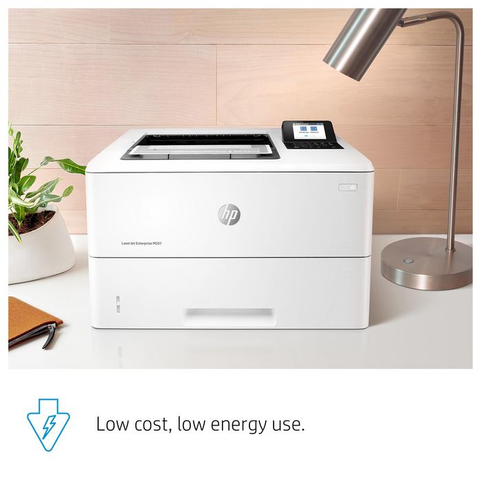 HP LaserJet Enterprise M507dn - Imprimante laser professionnelle 43ppm - Résolution 1200x1200 dpi - Impression recto verso - USB - Écran LCD 2.7"