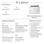 HP LaserJet Enterprise M507dn - Imprimante laser professionnelle 43ppm - Résolution 1200x1200 dpi - Impression recto verso - USB - Écran LCD 2.7"