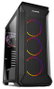 Nox Hummer Quantum Boîtier PC Mini Tower ATX Argenté 4 Ventilateurs ARGB 120 mm Vitre Trempée USB 3.0 Noir