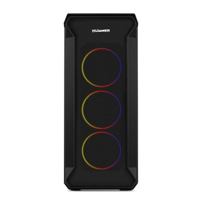 Boîtier Demi Tour Micro ATX / Mini ITX / ATX Nox-Xtreme Hummer Quantum Noir