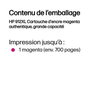 HP 912XL Magenta Cartouche d'encre originale (Haute capacité)