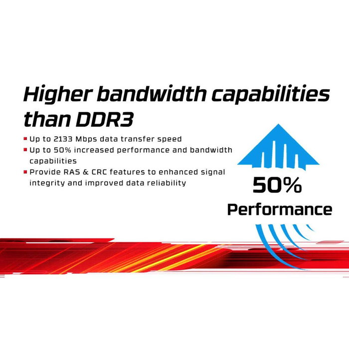 Mémoire RAM Kingston KVR26N19S6/4 4 GB DDR4 2666 MHz CL19