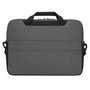 Targus Sacoche d'Affaires Cypress 15,6" avec EcoSmart, Fabriquée à partir de Bouteilles Recyclées, Gris Clair
