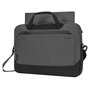 Targus Sacoche d'Affaires Cypress 15,6" avec EcoSmart, Fabriquée à partir de Bouteilles Recyclées, Gris Clair