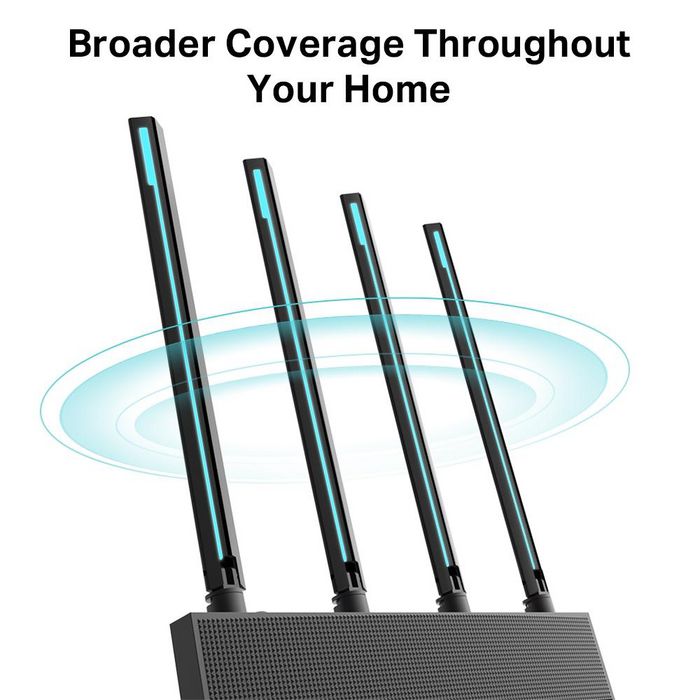 TP-Link Archer C80 Routeur Wi-Fi AC1900 MU-MIMO 3x3, Dual-Band (1300 Mbps + 600 Mbps) avec 4 Ports Gigabit, Contrôle Parental et Formation de Faisceau TP-Link Archer C80 Routeur Wi-Fi AC1900 MU-MIMO 3x3, Dual-Band (1300 Mbps + 600 Mbps) avec 4 Ports Gigabit, Contrôle Parental et Formation de Faisceau