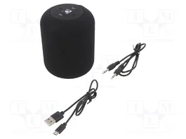 GEMBIRD Haut-parleur Bluetooth Noir SPK-BT-15-BK