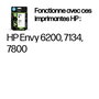 HP Pack de 2 cartouches d'encre authentiques noir et tricolore 303 pour impressions photos et documents professionnels