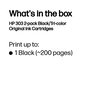HP Pack de 2 cartouches d'encre authentiques noir et tricolore 303 pour impressions photos et documents professionnels