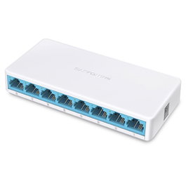 Mercusys MS108 Switch 8 Ports 10/100Mbps Ethernet Plug and Play Bureautique