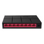 Mercusys Switch réseau Gigabit 8 ports, sans fan, bureau/MS108G