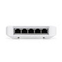 Ubiquiti USW-Flex Commutateur Gigabit 5 ports avec PoE, utilisation intérieur/extérieur, 1 entrée et 4 sorties PoE
