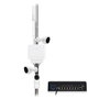 Ubiquiti USW-Flex Commutateur Gigabit 5 ports avec PoE, utilisation intérieur/extérieur, 1 entrée et 4 sorties PoE