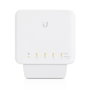 Ubiquiti USW-Flex Commutateur Gigabit 5 ports avec PoE, utilisation intérieur/extérieur, 1 entrée et 4 sorties PoE