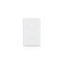 Ubiquiti Injecteur PoE 24VDC 1.0A 24W - Alimentation sur Ethernet avec 2 ports RJ45, protection contre les surtensions et décharges électrostatiques, blanc
