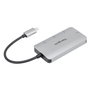 Targus Hub USB-C Multi-Port, Concentrateur 4 Ports (2x USB-A, 2x USB-C) avec Charge Rapide PD 100W, Compatible Thunderbolt 3, Transfert 5Gbps