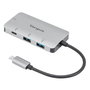 Targus Hub USB-C Multi-Port, Concentrateur 4 Ports (2x USB-A, 2x USB-C) avec Charge Rapide PD 100W, Compatible Thunderbolt 3, Transfert 5Gbps