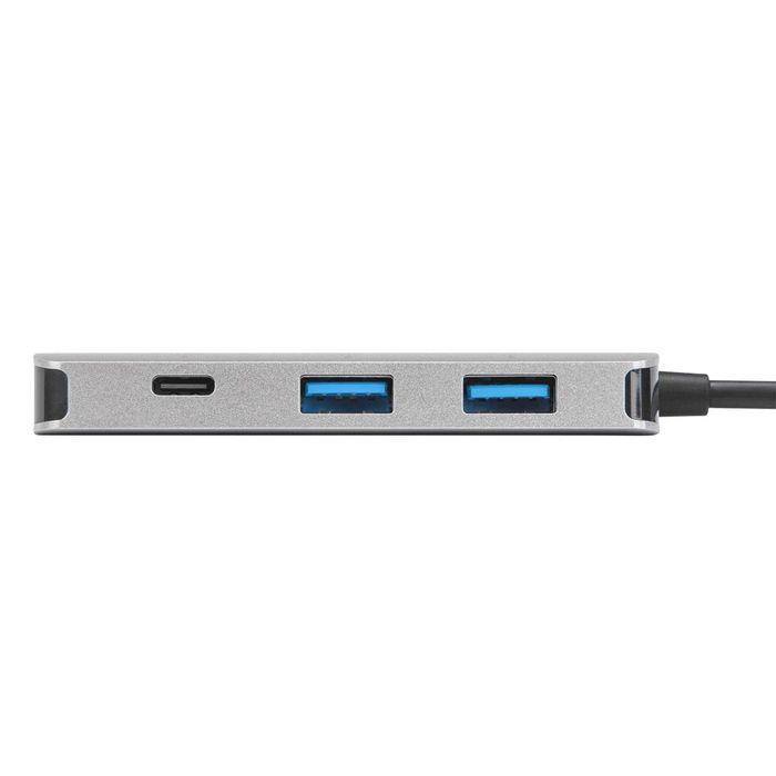 Targus Hub USB-C Multi-Port, Concentrateur 4 Ports (2x USB-A, 2x USB-C) avec Charge Rapide PD 100W, Compatible Thunderbolt 3, Transfert 5Gbps