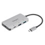 Targus ACH228 Adaptateur USB-C vers 2x USB 3.2 Argent