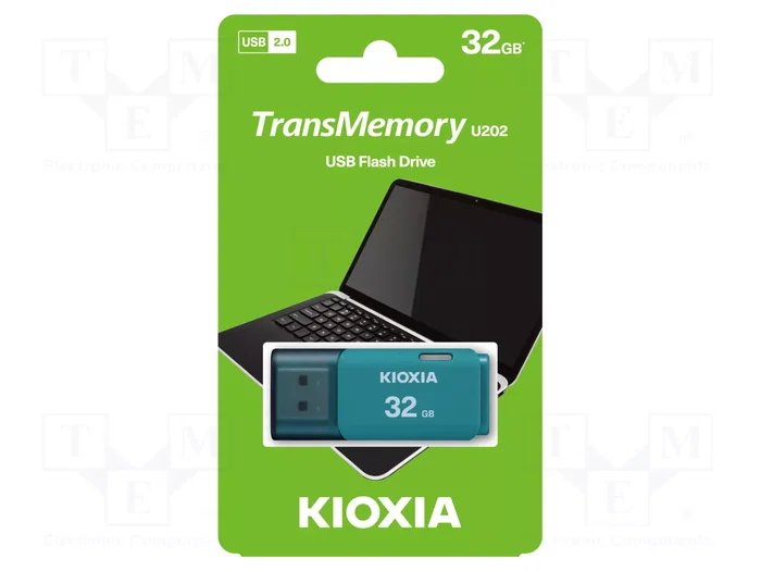 Kioxia TransMemory U202 32GB bleu clair Kioxia TransMemory U202 32GB bleu clair