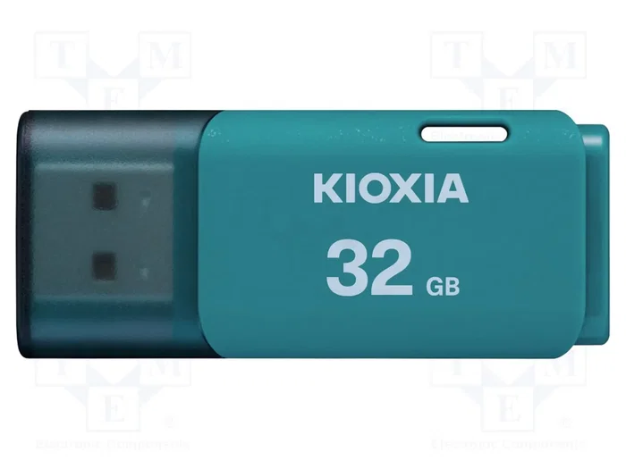 Kioxia TransMemory U202 32GB bleu clair Kioxia TransMemory U202 32GB bleu clair