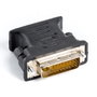Lanberg Adaptateur DVI-I Mâle 24+5 Dual Link vers VGA Femelle Full HD 1080p Noir