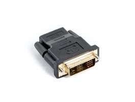 Lanberg Adaptateur HDMI Femelle vers DVI-D Mâle 18+1 Full HD 1080p Noir