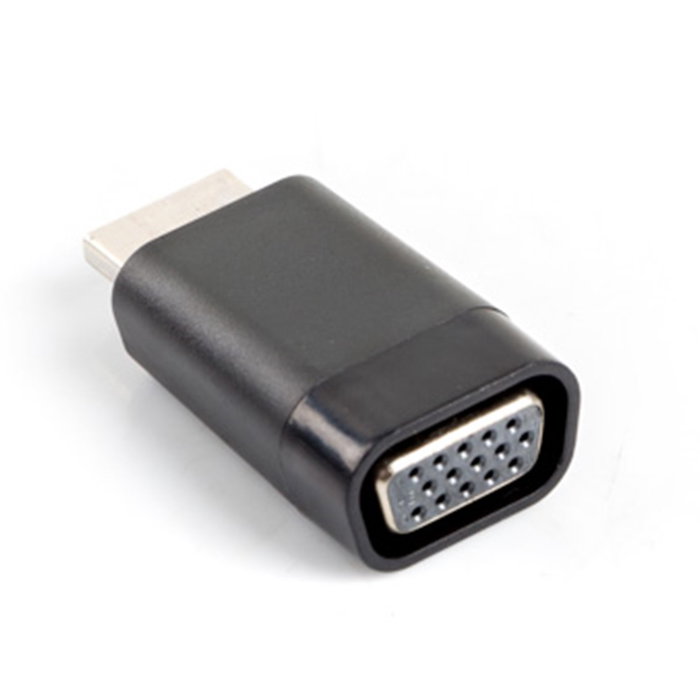 Lanberg Adaptateur HDMI Mâle vers VGA Femelle - Résolution 1920x1200, 1080p, 60Hz