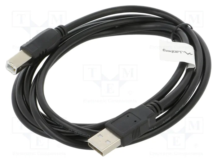 Lanberg Câble USB 2.0 A vers B 1,8 m noir