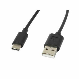 Lanberg Câble USB 2.0 Type-A vers Type-C 1,8m Noir