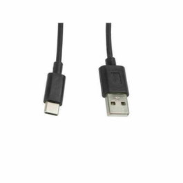 Lanberg Câble USB 2.0 de type A vers USB-C, 1 m, Noir