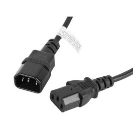 Lanberg Rallonge Alimentation IEC320 C13 à C14 1.8m Noir pour PC