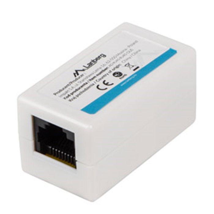 Lanberg Adaptateur RJ45 Cat.6 UTP Femelle – Blanc Lanberg Adaptateur RJ45 Cat.6 UTP Femelle – Blanc