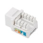 Lanberg Keystone Cat 5E UTP RJ45 Blanc Module Keystone pour Réseau