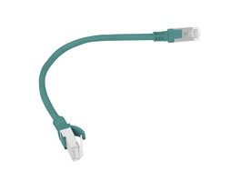 Lanberg Latiguillo Cat.6 UTP Câble Réseau 0.25m Vert - Câble RJ45 250MHz