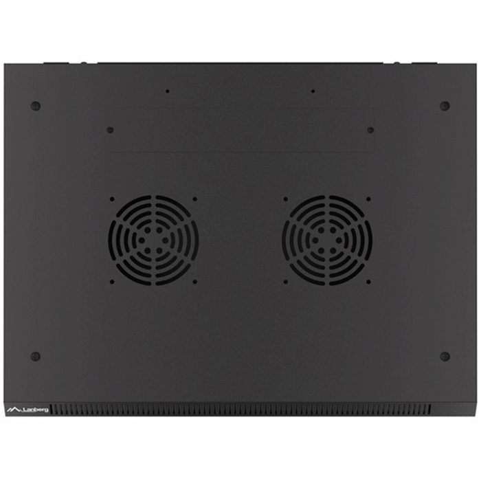 Lanberg WF01-6406-10B Armoire Rack Murale 6U 600x450x379mm Autoassemblage Noir IP20