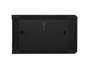 Lanberg WF01-6606-10B Armoire Rack Murale 6U 19" 600x600x368mm Autoassemblage Noir