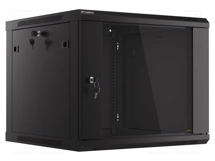 Lanberg Armoire rack 9U 600x600x513 mm 19 pouces noir