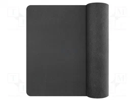 NATEC Tapis de souris PRINTABLE BLACK noir 220x180x2mm