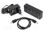NATEC MANTIS 2 Hub USB 4 ports USB A 5Gbps noir