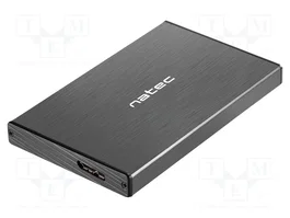 NATEC RHINO GO Boîtier pour disques 2,5 pouces SATA III USB 3.0 Noir