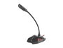 Genesis Microphone Gaming Radium 100 Omnidirectionnel USB avec LED et Mute - Noir/Rouge