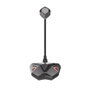 Genesis Microphone Gaming Radium 100 Omnidirectionnel USB avec LED et Mute - Noir/Rouge