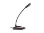 Genesis Microphone Gaming Radium 100 Omnidirectionnel USB avec LED et Mute - Noir/Rouge