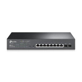 TP-Link TL-SG2210MP Switch Smart Gigabit JetStream 10 ports, 8 PoE+, Noir